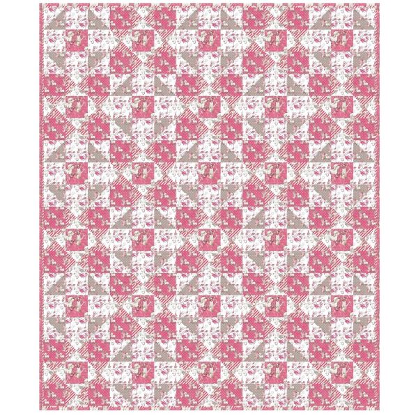 Easter Lamb Quilt Kit - 61 1 2  x 73 1 2  For Cheap