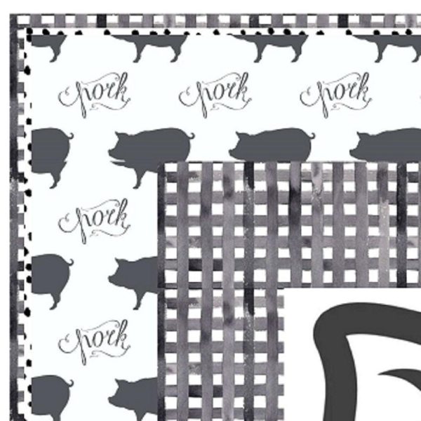 Cool Pig With Sunglasses Wall Hanging 42  x 42  Fashion - Image 3
