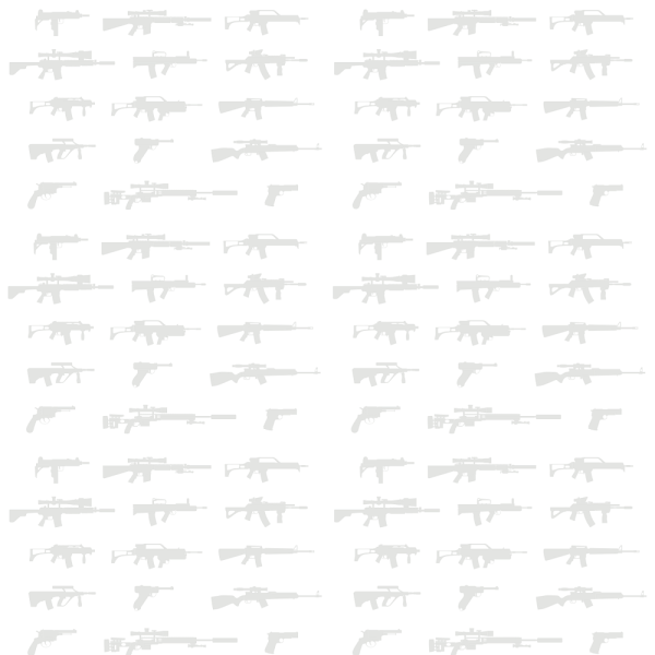 Gun Collection Tone on Tone Fabric For Sale