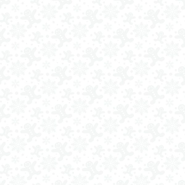 Gingerbread Christmas Tone on Tone Fabric For Sale - Image 2
