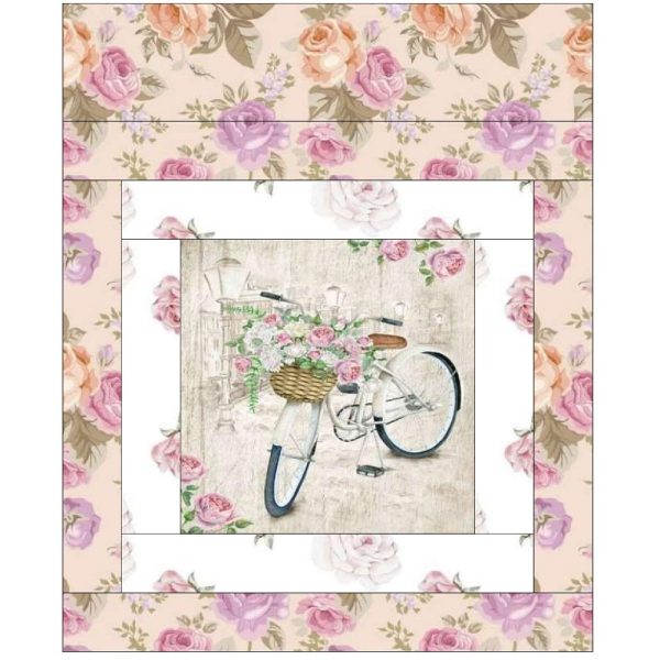 Lets Go For a Bike Ride Mini Wall Hanging 9  x 9  For Discount - Image 2