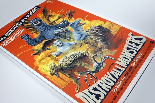 Destroy All Monsters Poster Hot on Sale - Image 3