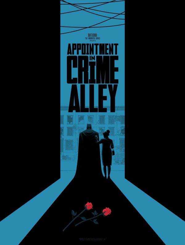 Batman: The Animated Series - Crime Alley (Variant) Screenprinted Poster For Cheap