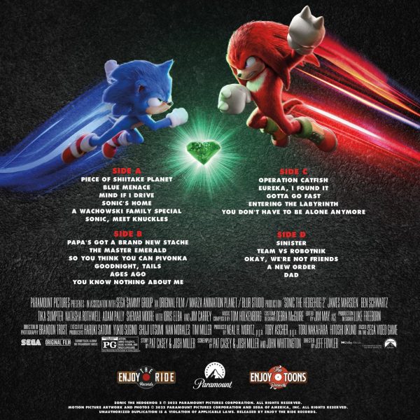 Sonic The Hedgehog 2 - Music From The Motion Picture 2xLP Online now - Image 3
