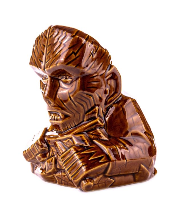 The Wolfman Tiki Mug - Alamo Brown Variant Hot on Sale - Image 3