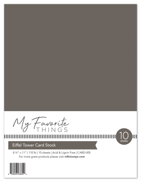 Eiffel Tower Card Stock Online
